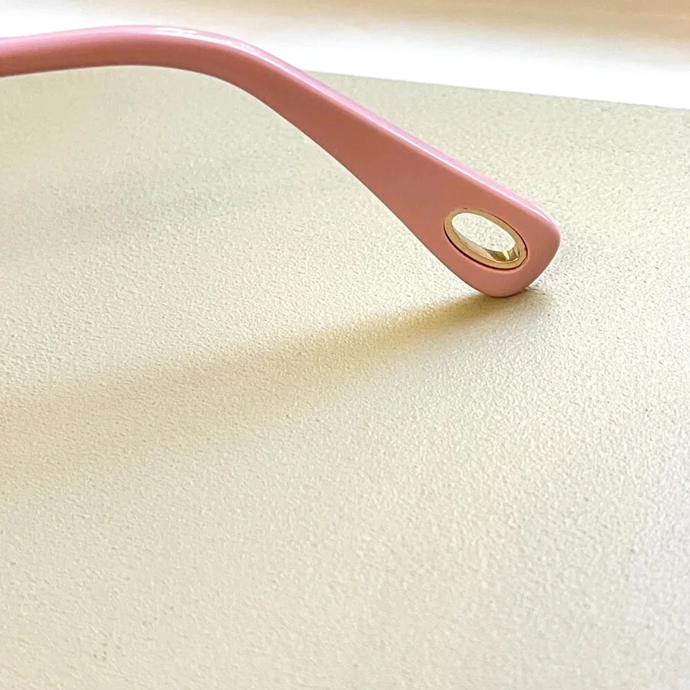 Lele Sadoughi Chelsea Sunglasses Blush Pink Pearl Cateye Hard To Find HTF